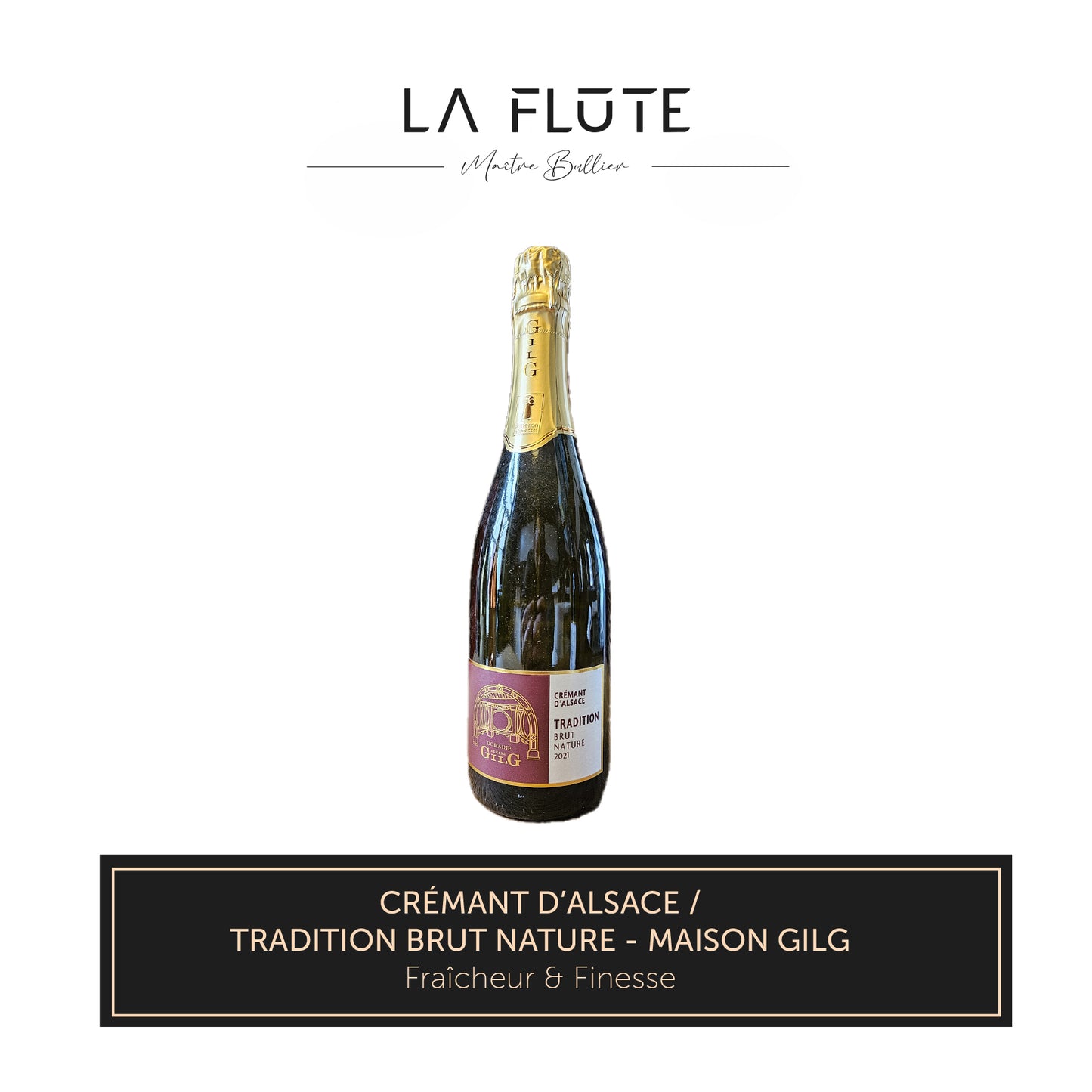 Tradition Brut Nature Gilg - Crémant d'Alsace - Brut Nature