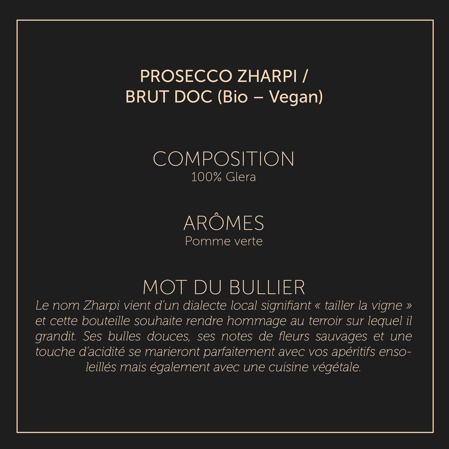 Zharpi - Prosecco DOC - Brut