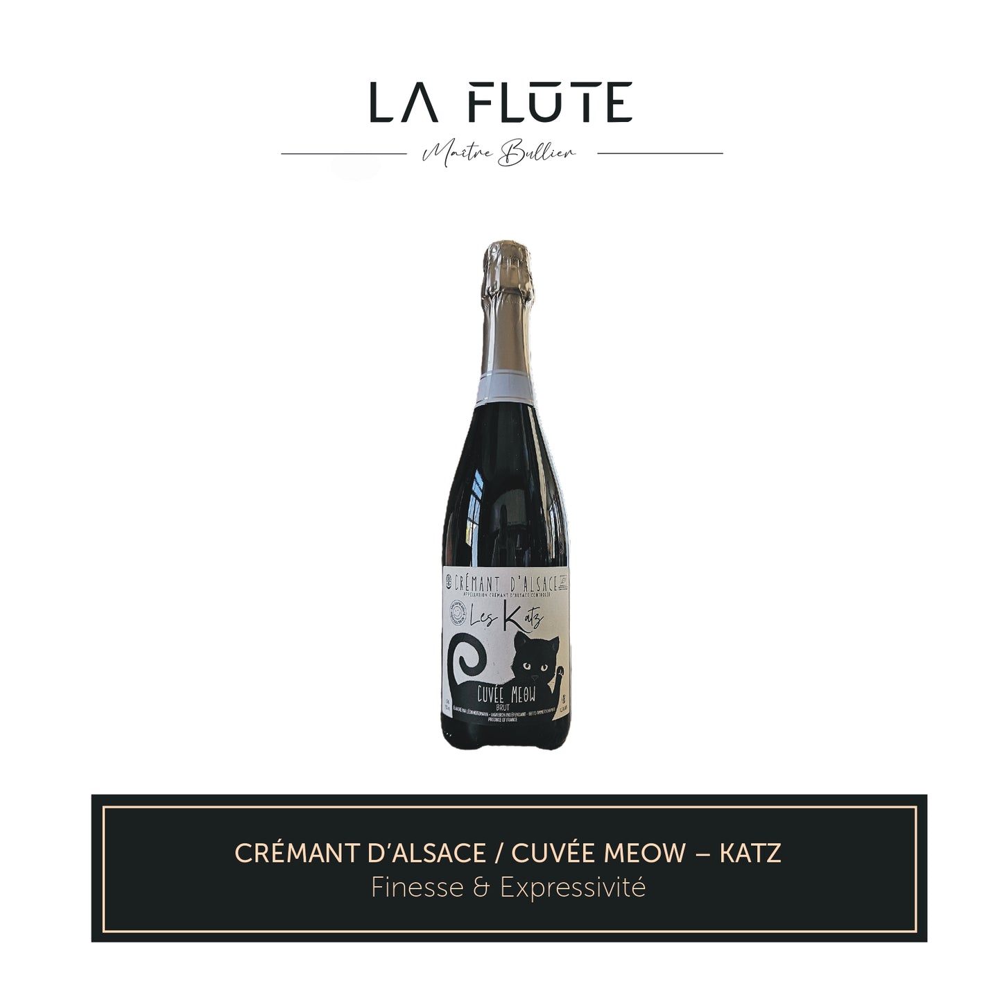 Cuvée Meow - Katz - crémant d'Alsace