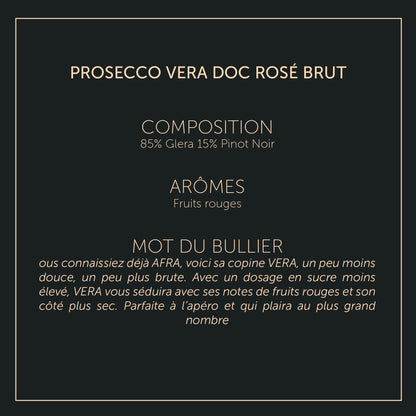 Prosecco Vera DOC Rosé Brut